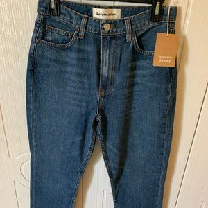 Reformation Julia High Rise Cigarette Jean NWT